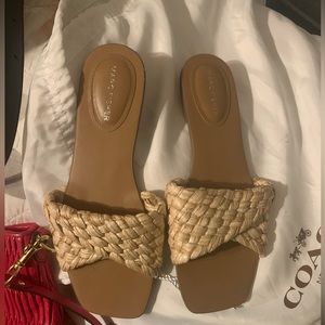 Marc Fisher flat slides size 10m